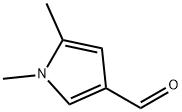 1H-Pyrrole-3-carboxaldehyde,1,5-dimethyl-(9CI) Struktur