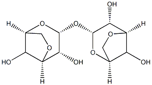 3,6,3',6'-dianhydro(galactopyranosylgalactopyranoside) Struktur