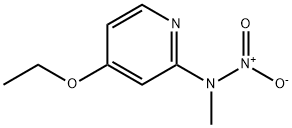 2-Pyridinamine,4-ethoxy-N-methyl-N-nitro-(9CI) Struktur