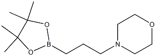 3-(4-Morpholinyl)propyl-1-boronic acid pinacol ester, 98% Struktur