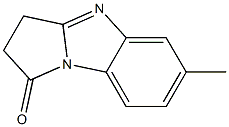 1H-Pyrrolo[1,2-a]benzimidazol-1-one,2,3-dihydro-6-methyl-(9CI) Struktur