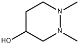 4-Pyridazinol,hexahydro-1,2-dimethyl-(9CI) Struktur