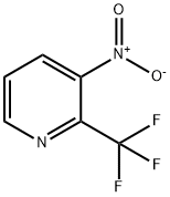 3-Nitro-2-(trifluoromethyl)pyridine Structure