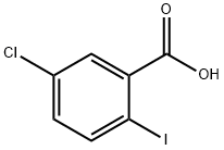 5-Chloro-2-iodobenzoic acid Struktur