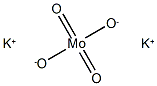 Potassium molybdate(VI) Struktur