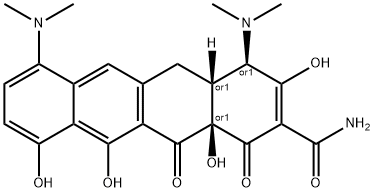 Minocycline 5,6a-Dehydro Impurity Structure