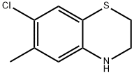 7-Chloro-6-Methyl-3,4-Dihydro-2H-Benzo[1,4]Thiazine(WX604442) Struktur