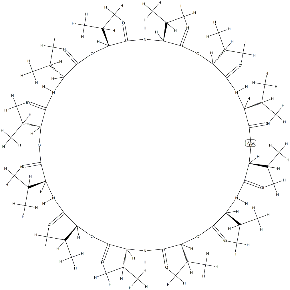 dodeca-valinomycin Struktur