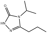 3H-1,2,4-Triazol-3-one,2,4-dihydro-4-(1-methylethyl)-5-propyl-(9CI) Struktur