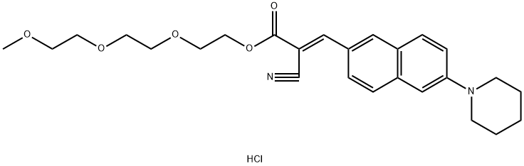 Aftobetin Hydrochloride Struktur