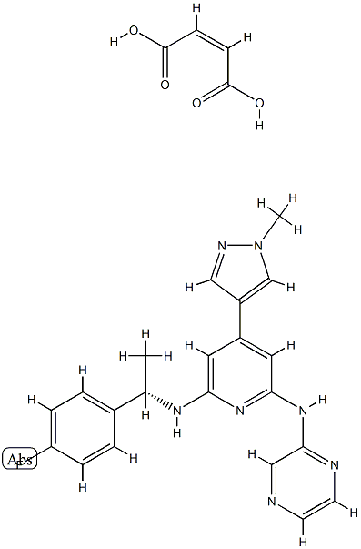 NS-018 (maleate) Struktur