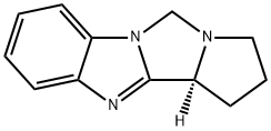 5H-Pyrrolo[1,2:3,4]imidazo[1,5-a]benzimidazole,1,2,3,11b-tetrahydro-,(S)-(9CI) Struktur