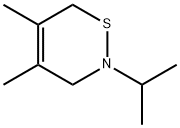 2H-1,2-Thiazine,3,6-dihydro-4,5-dimethyl-2-(1-methylethyl)-(9CI) Struktur