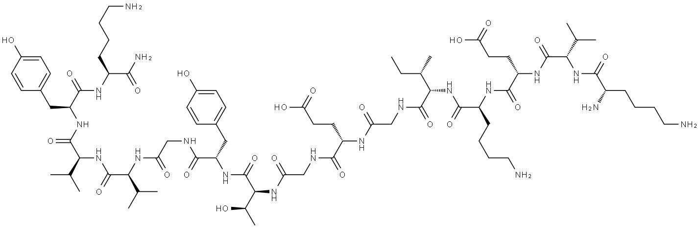 cdc2(6-20)NH2 Struktur