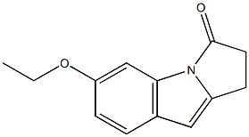 1H-Pyrrolo[1,2-a]indol-1-one,7-ethoxy-2,3-dihydro-(9CI) Struktur