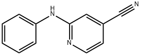 2-(phenylaMino)isonicotinonitrile Structure