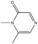 2(1H)-Pyrazinone,1,6-dimethyl-(9CI) Struktur