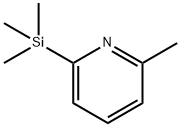 2-Methyl-6-(triMethylsilyl)pyridine Struktur