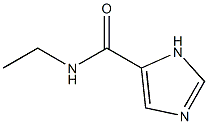 1H-Imidazole-4-carboxamide,N-ethyl-(9CI) Struktur