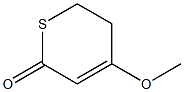 2H-Thiopyran-2-one,5,6-dihydro-4-methoxy-(9CI) Struktur