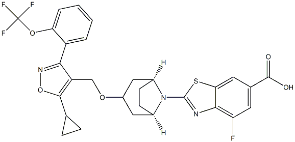 Tropifexor Structure