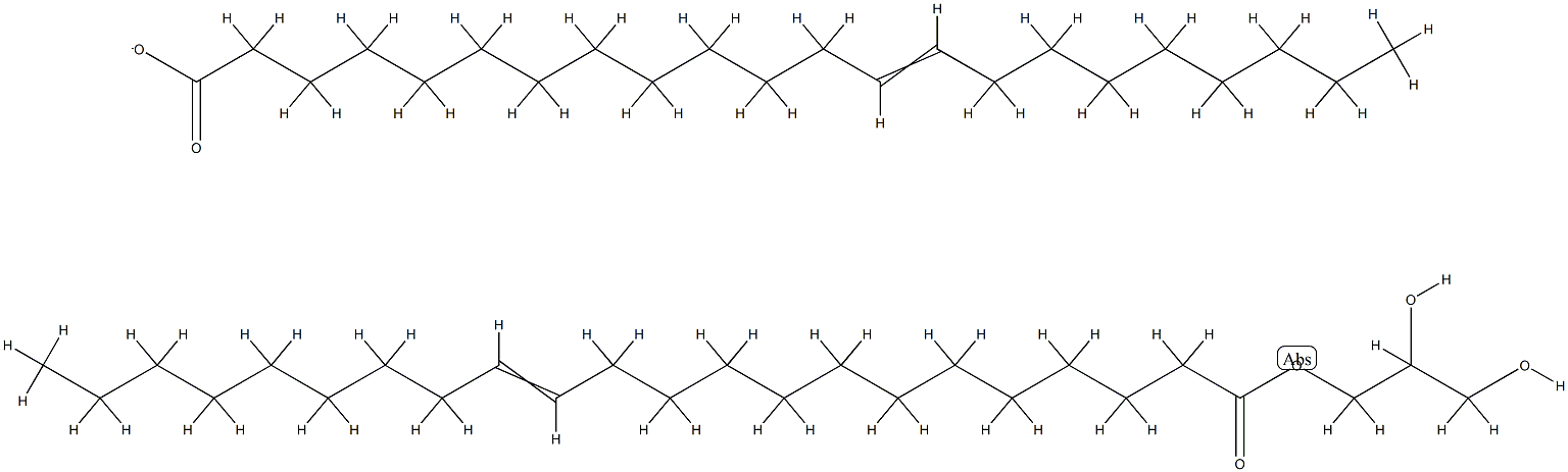 GLYCERYL DIERUCATE Struktur