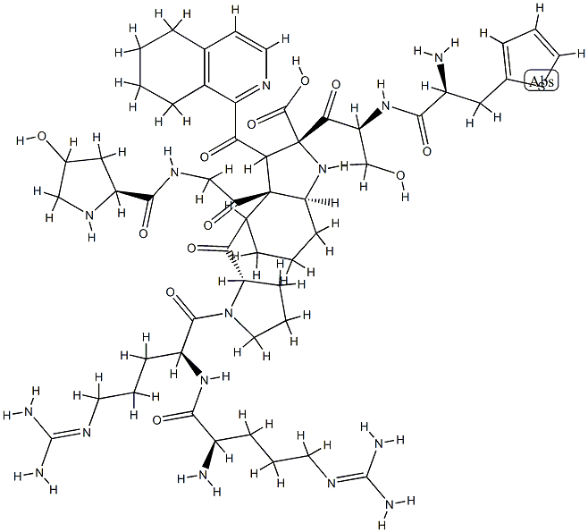 HOE 140, desArg(10)- Struktur