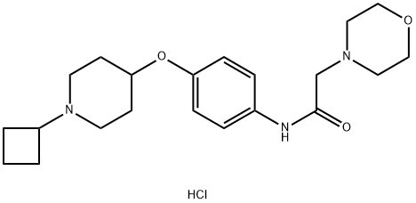 SUVN-G3031 hydrochloride Struktur