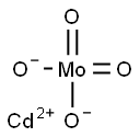 Cadmium molybdate(VI) Struktur