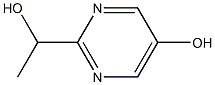 2-(1-Hydroxyethyl)Pyrimidin-5-Ol(WX649075) Struktur