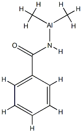 Aluminum,  (benzamidato-N)dimethyl-  (9CI) Struktur