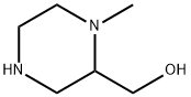 2-Piperazinemethanol,1-methyl-(9CI) Struktur