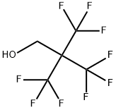 1-Propanol, 3,3,3-trifluoro-bis-2,2-(trifluoromethyl)- Struktur