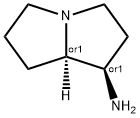 1H-Pyrrolizin-1-amine,hexahydro-,(1R,7aR)-rel-(9CI) Struktur