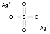 SilverSulfateAg2SO4 Struktur