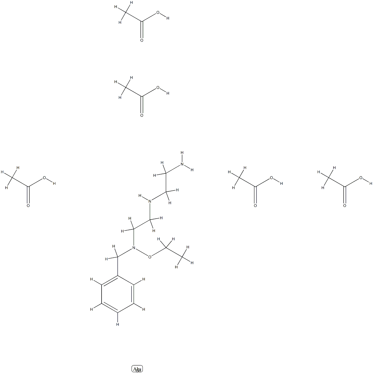 N(3),N(6)-bis(2'-myristoyloxyethyl)-1,8-dioxotriethylenetetramine-N,N,N',N'-tetraacetic acid Struktur