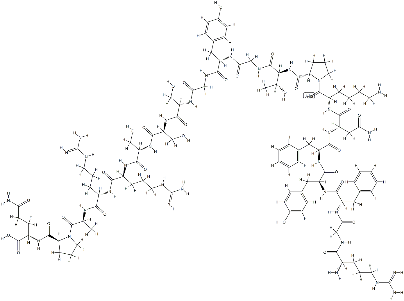 human insulin-like-growth-factor-I (21-40) Struktur