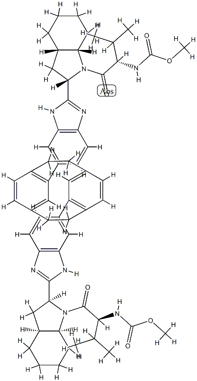 Odalasvir Struktur