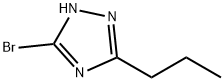 3-bromo-5-propyl-1H-1,2,4-triazole(SALTDATA: FREE) Struktur