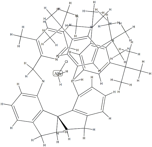 (S)-SpiroPAP-Me-Ir Struktur