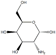 2-Amino-2-deoxy-a-D-galactose Struktur