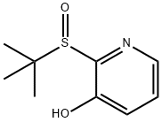 3-Pyridinol,2-[(1,1-dimethylethyl)sulfinyl]-(9CI) Struktur