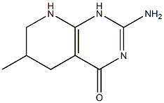 6-methyl-5-deazatetrahydropterin Struktur