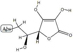 6-deoxy-6-fluoroascorbic acid Struktur