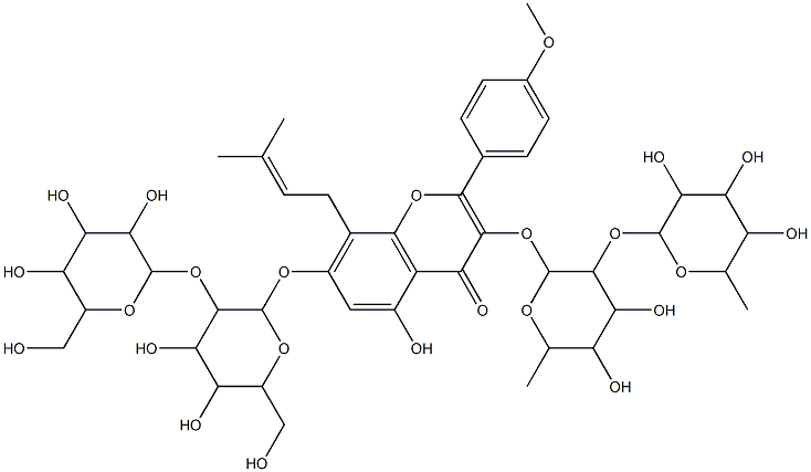 acuminatoside Struktur