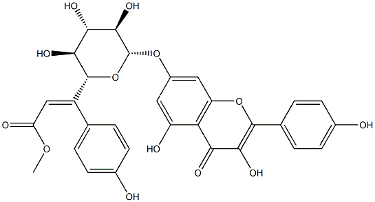 望春花黃酮醇苷I, 142750-32-1, 結(jié)構(gòu)式