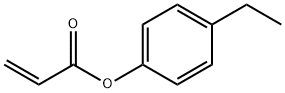 2-?Propenoic acid, 4-?ethylphenyl ester Struktur