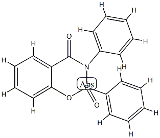 9-oxo-8,9-diphenyl-10-oxa-8-aza-9$l^{5}-phosphabicyclo[4.4.0]deca-1,3, 5-trien-7-one Structure