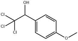 BenzeneMethanol, 4-Methoxy-.alpha.-(trichloroMethyl)- Struktur