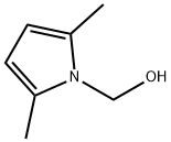 1H-Pyrrole-1-methanol,2,5-dimethyl-(9CI) Struktur